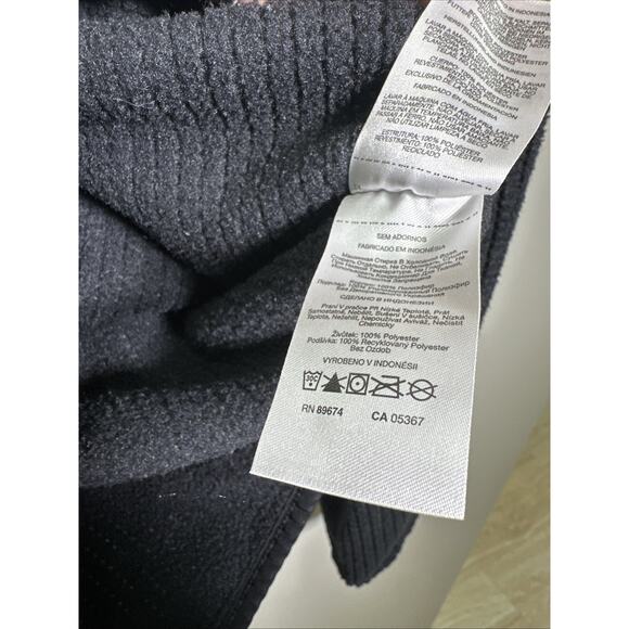 Mountain Hardware Explore Fleece Half Zip Mens S Waffle Texture Black Outdoors - Picture 6 of 8